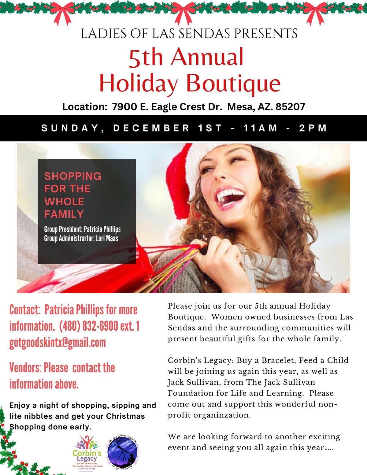 5th Annual Holiday Boutique