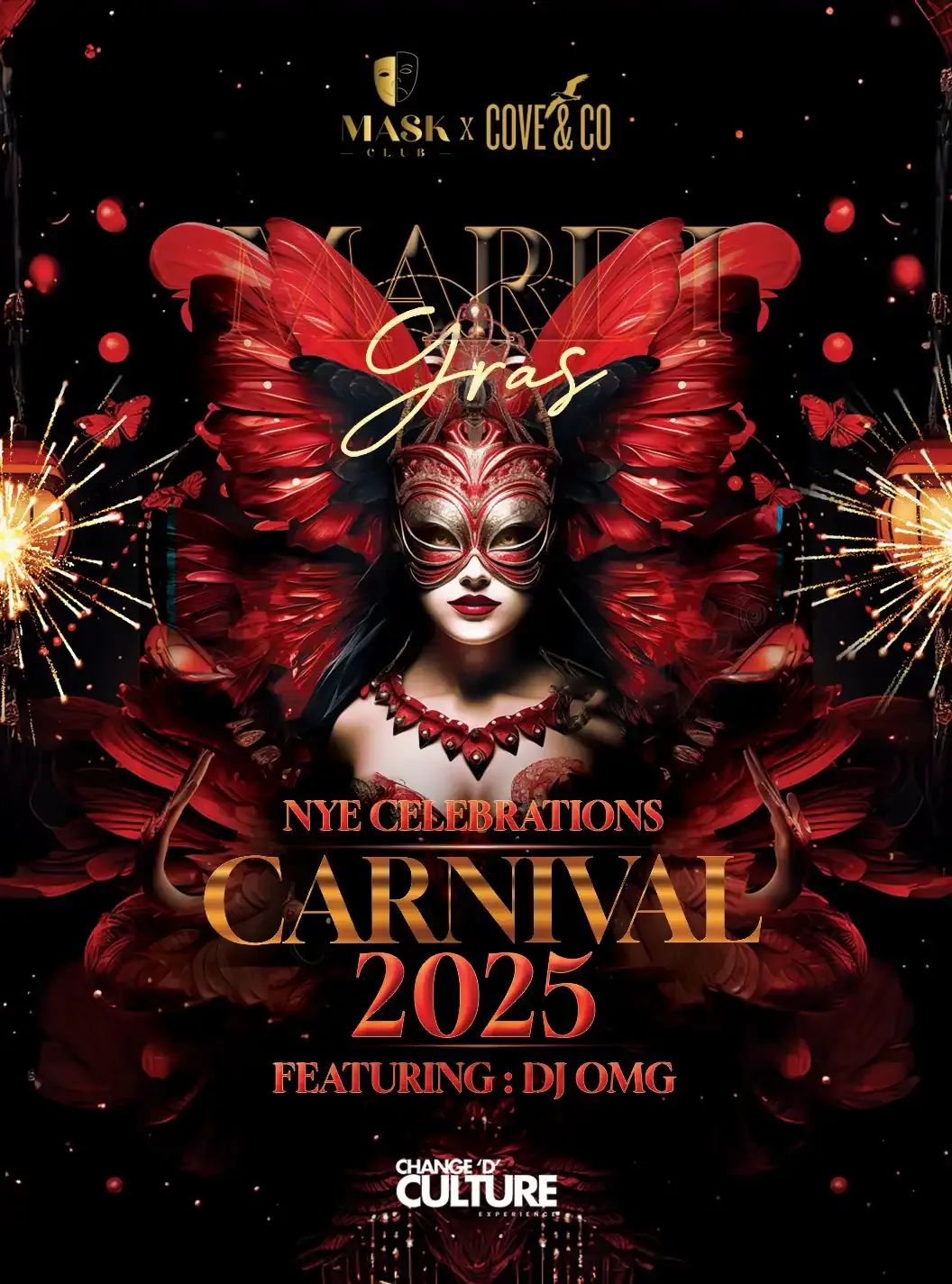 Mardi Gras Carnival Nye 2025 Party and Music event Tickets Pune