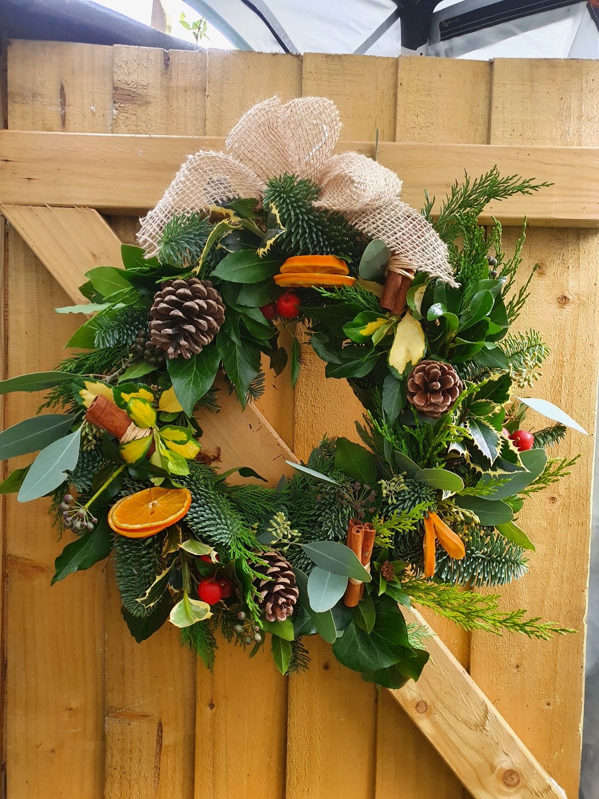 Christmas Wreath making workshop 