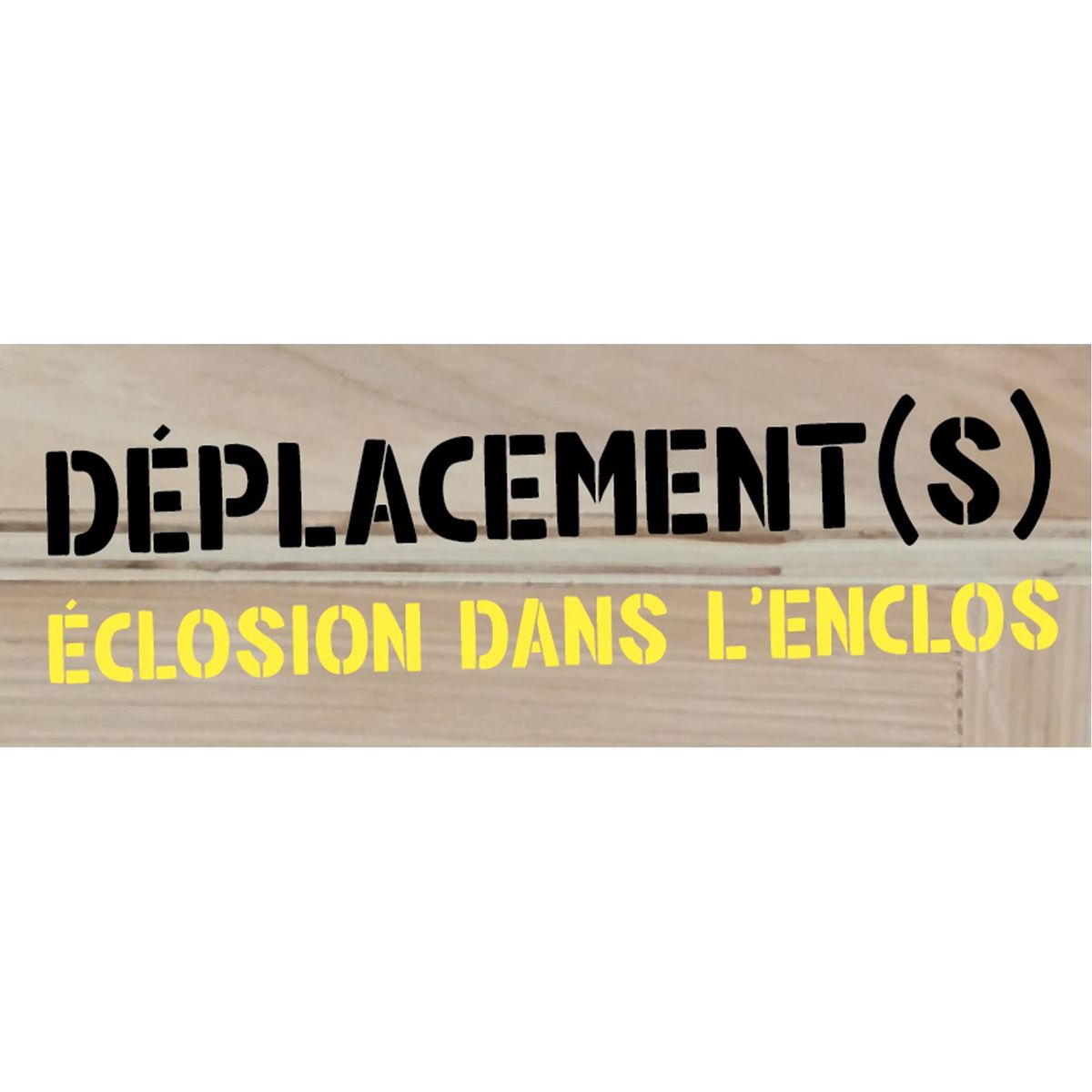 "D\u00e9placement(s) \/ \u00c9closion dans l'Enclos" 