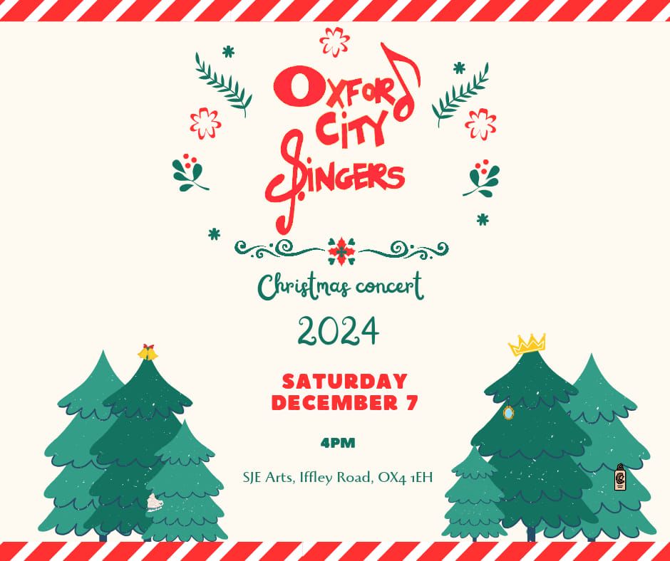 Oxford City Singers Christmas concert 2024