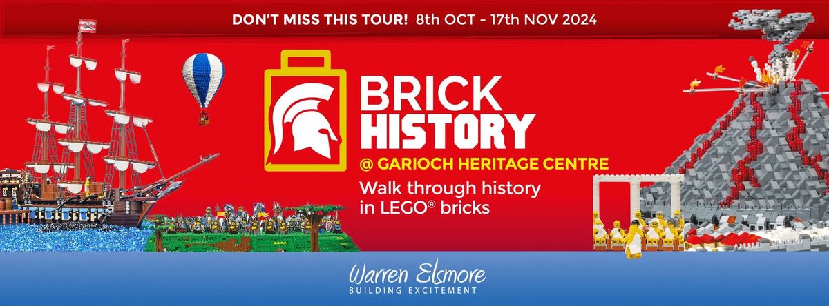 Brick History: Walk through history in LEGO\u00ae Bricks