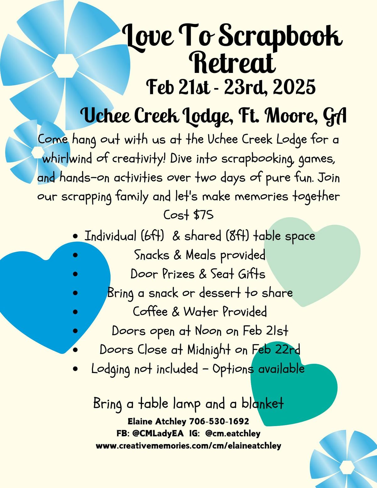 Love To Scrapbook Retreat