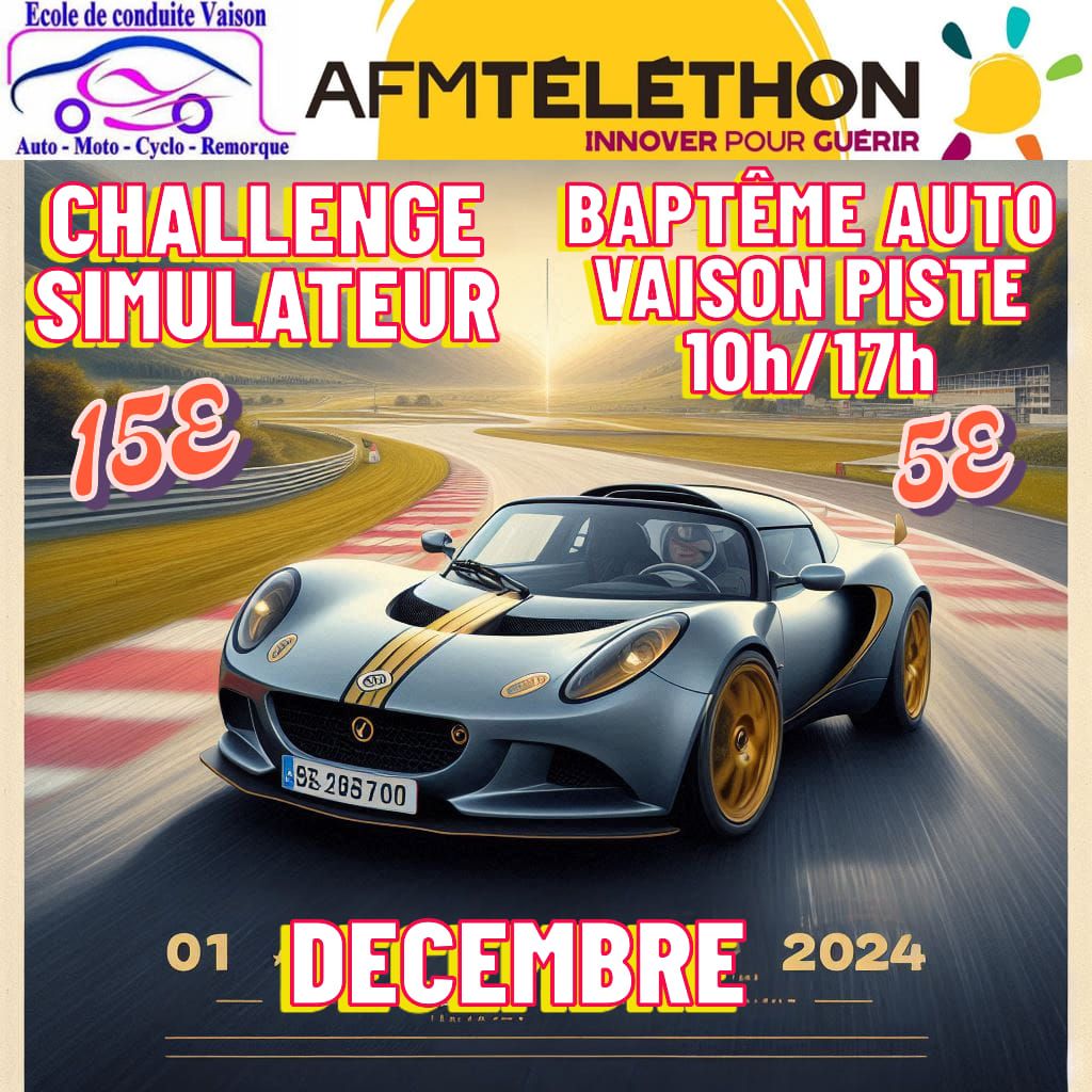 Vaison Piste Telethon 2024