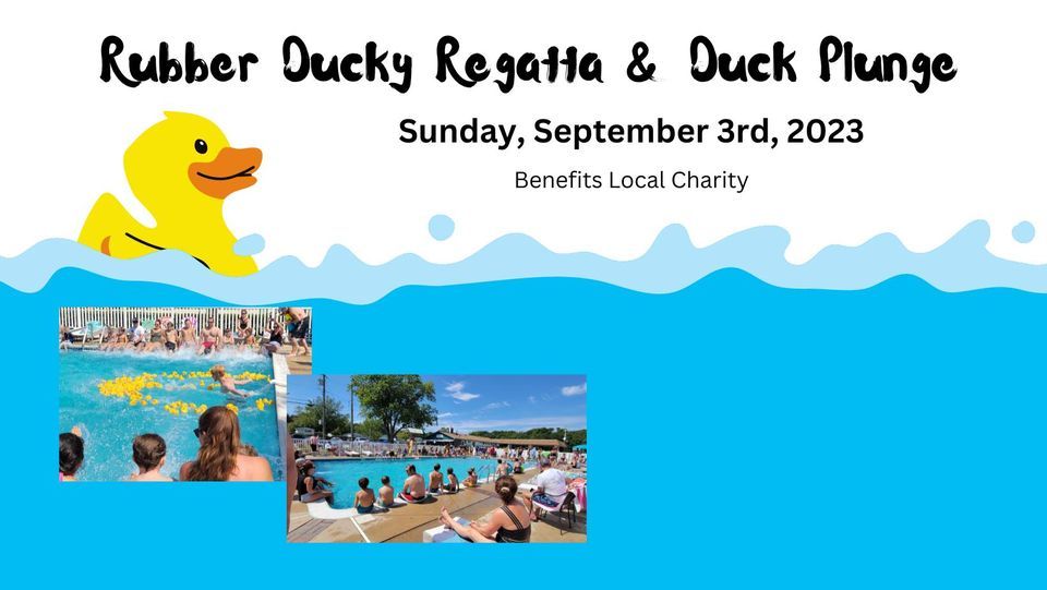 Beachcomber's 2023 Rubber Ducky Regatta & Duck Plunge!