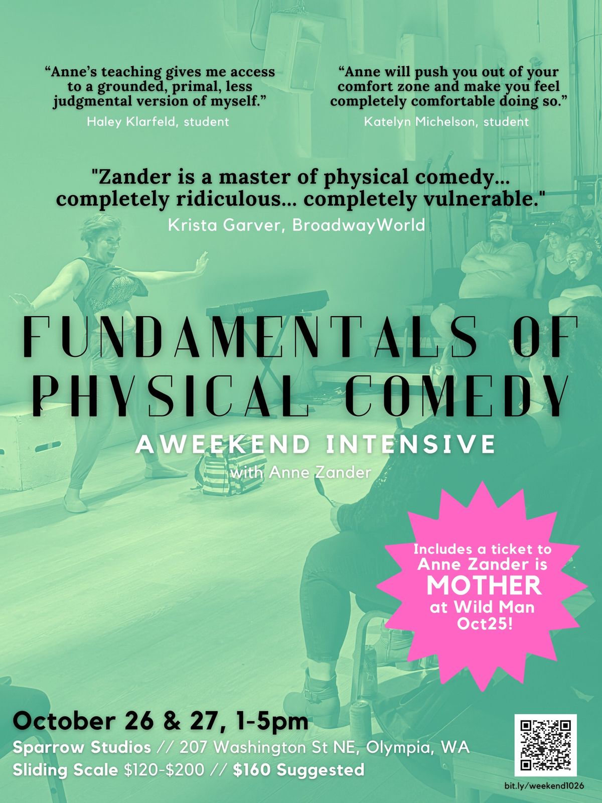 Fundamentals of Physical Comedy: Weekend Intensive (Olympia)