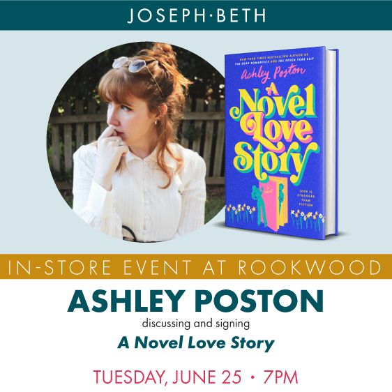 Ashley Poston discussing and signing A Novel Love Story