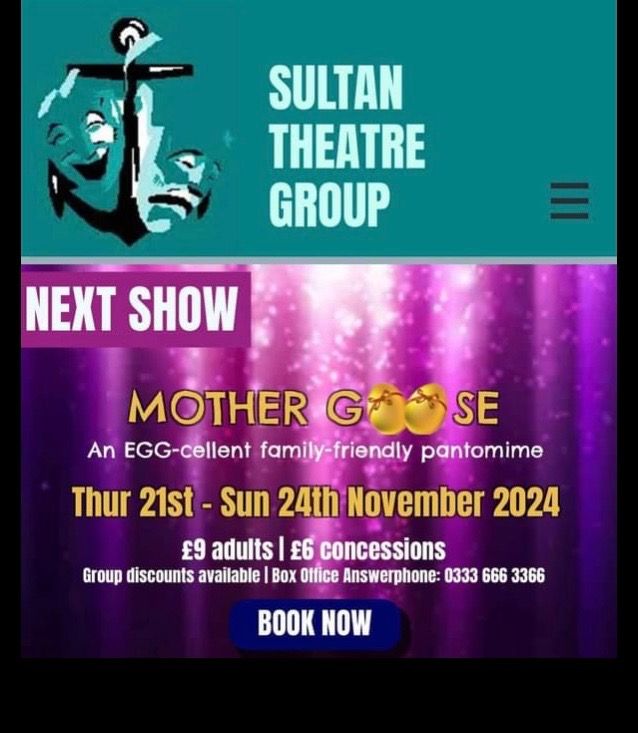 Mother Goose - pantomime