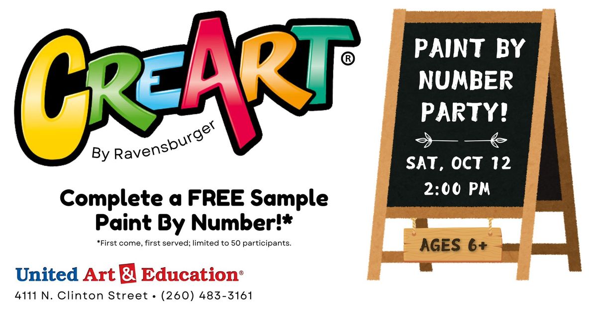 CreArt Paint By Number Party