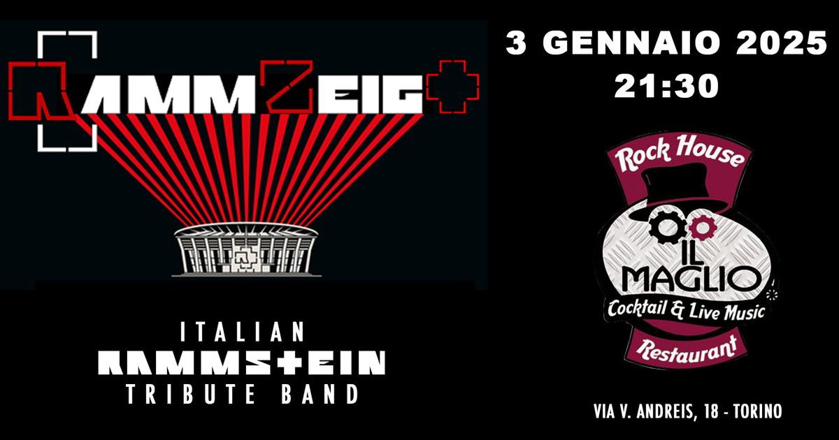 RammZeigt - RAMMSTEIN TRIBUTE BAND - LIVE @IL MAGLIO