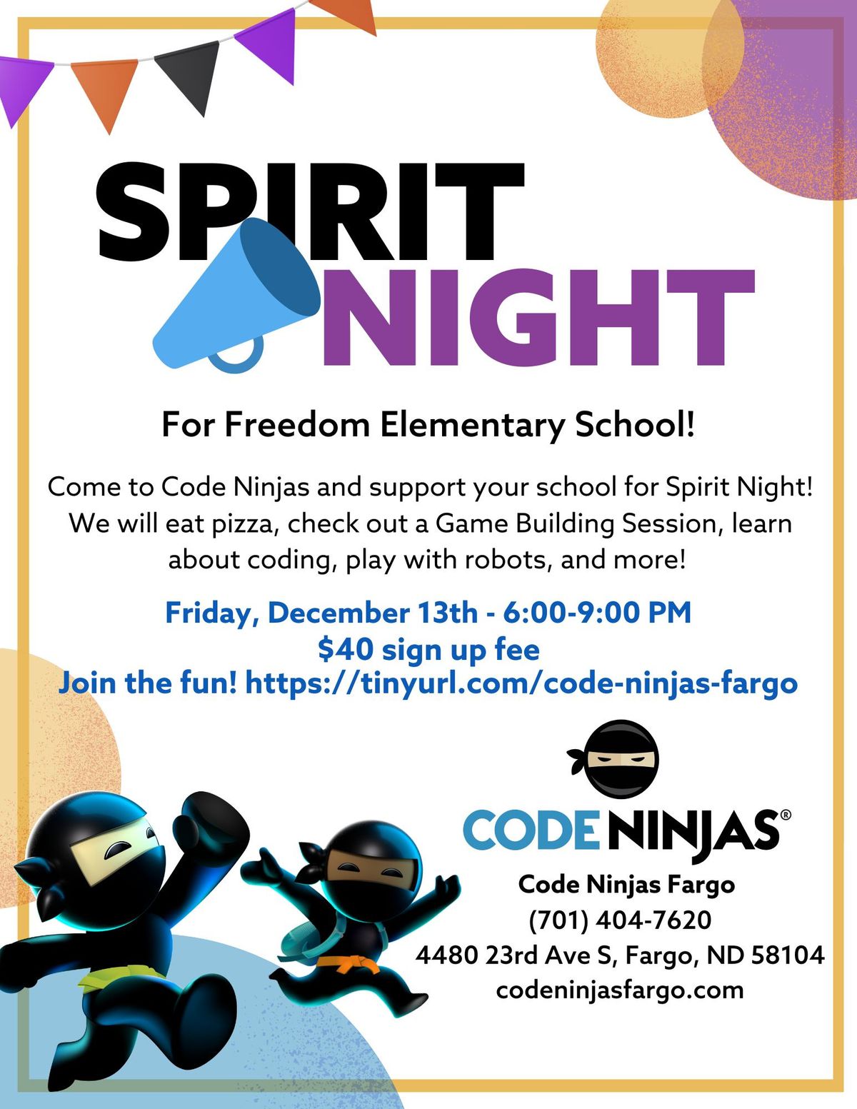 Freedom Night at CODE NINJAS!