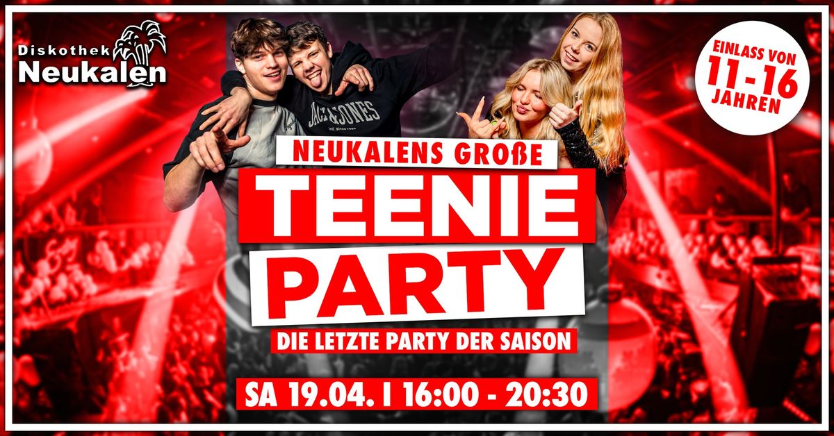 NEUKALENS GROSSE TEENIEPARTY | Discothek Neukalen | 19.04.