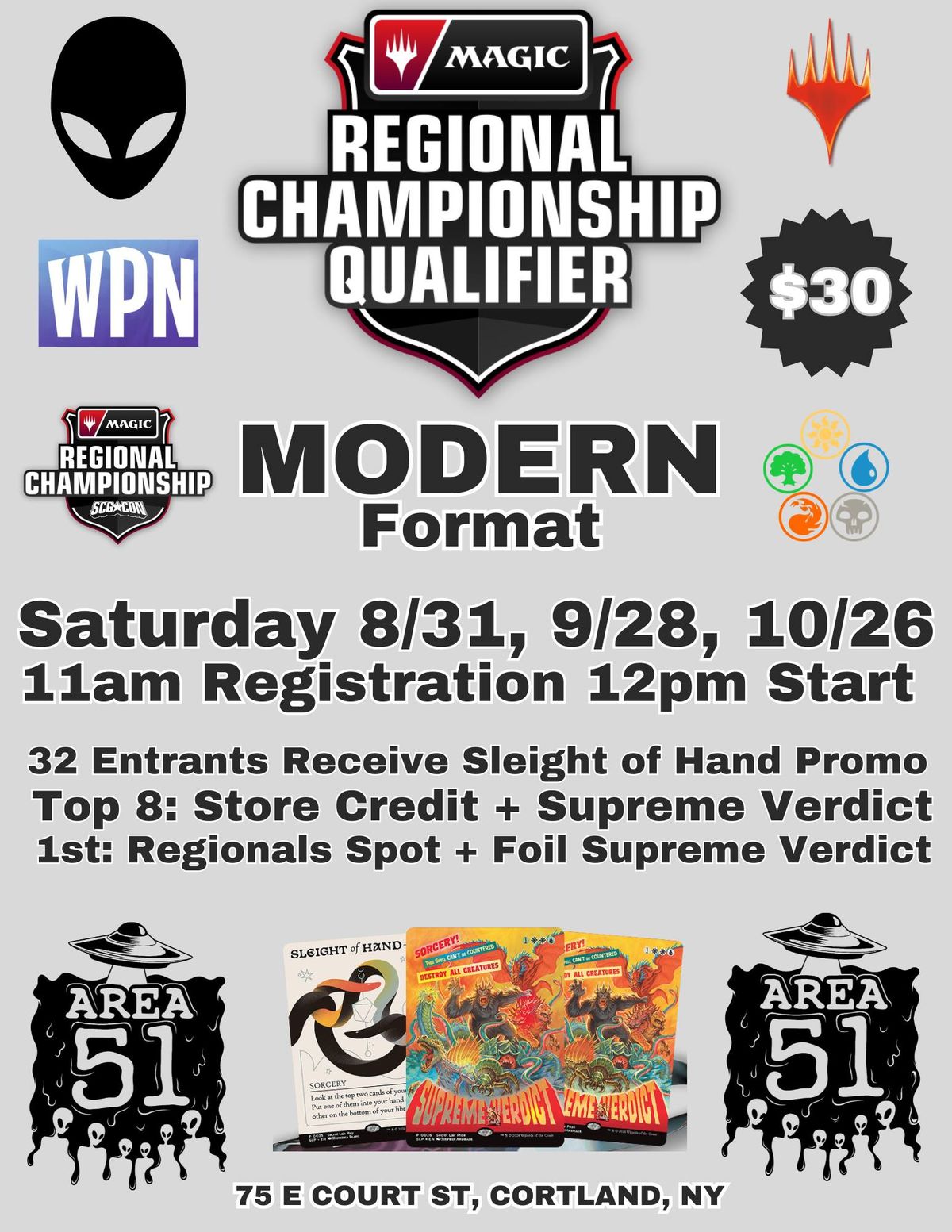 Area 51 Regional Championship Qualifier: Modern Format