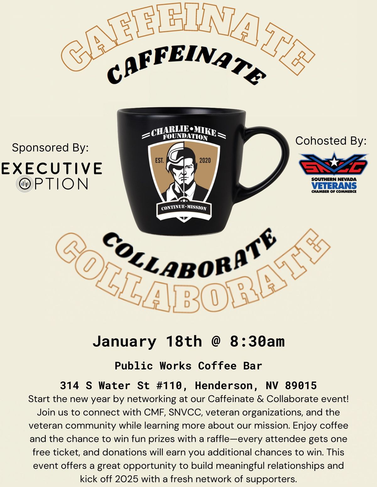 CMF Holiday Caffeinate & Collaborate 