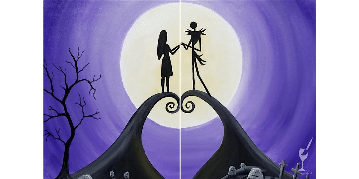 Corpse Bride Love - Paint and Sip in Houston | Classpop!\u2122
