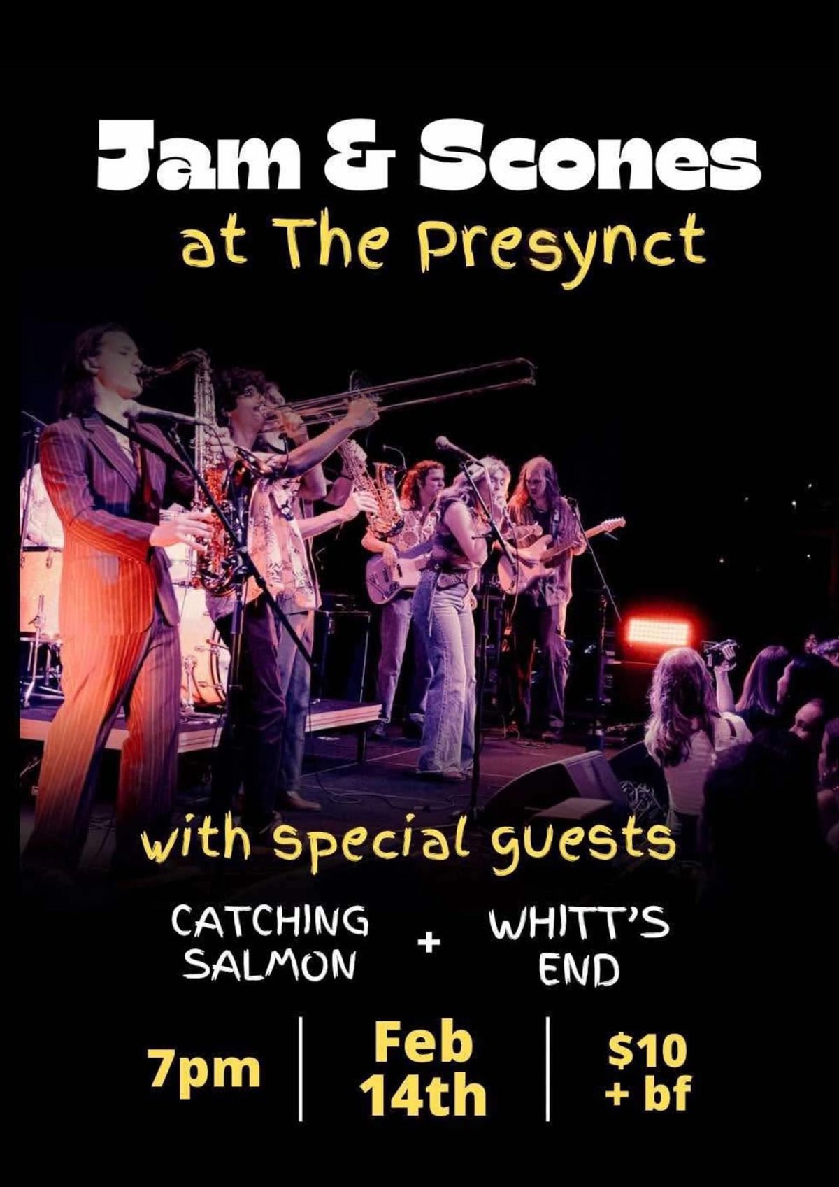 Jam & Scones Live @ The Presynct