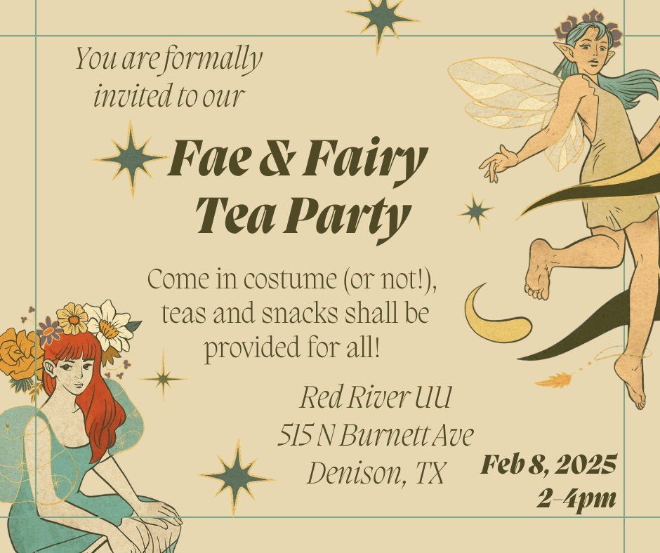 Fae & Fairy Tea Party