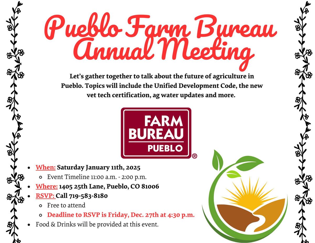 Pueblo Farm Bureau Annual Meeting