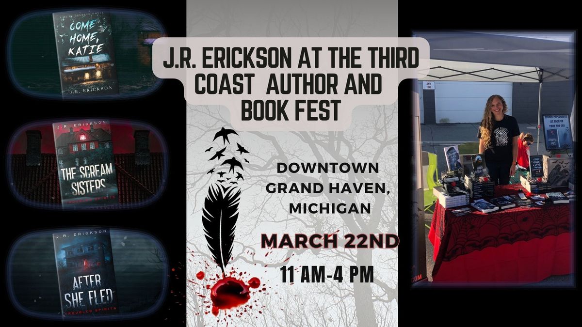 J.R. Erickson at the Third Coast Author and Book Fest