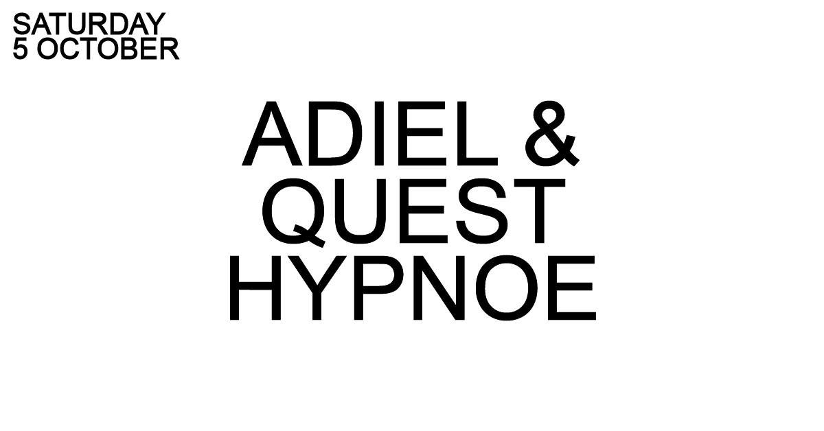 Elysia presents: Adiel & Quest