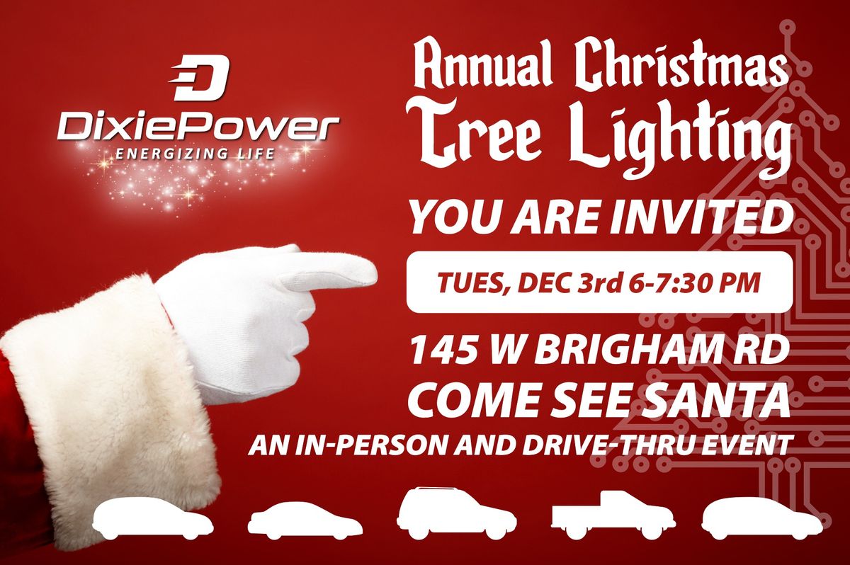 Dixie Power Annual Tree Lighting Celebration