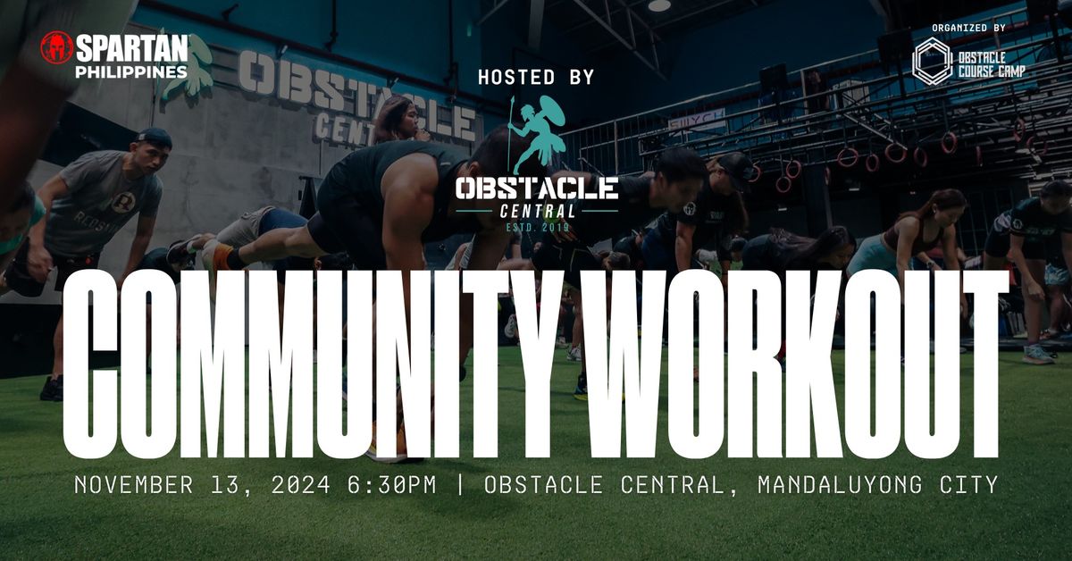 COMMUNITY WORKOUT | Obstacle Central