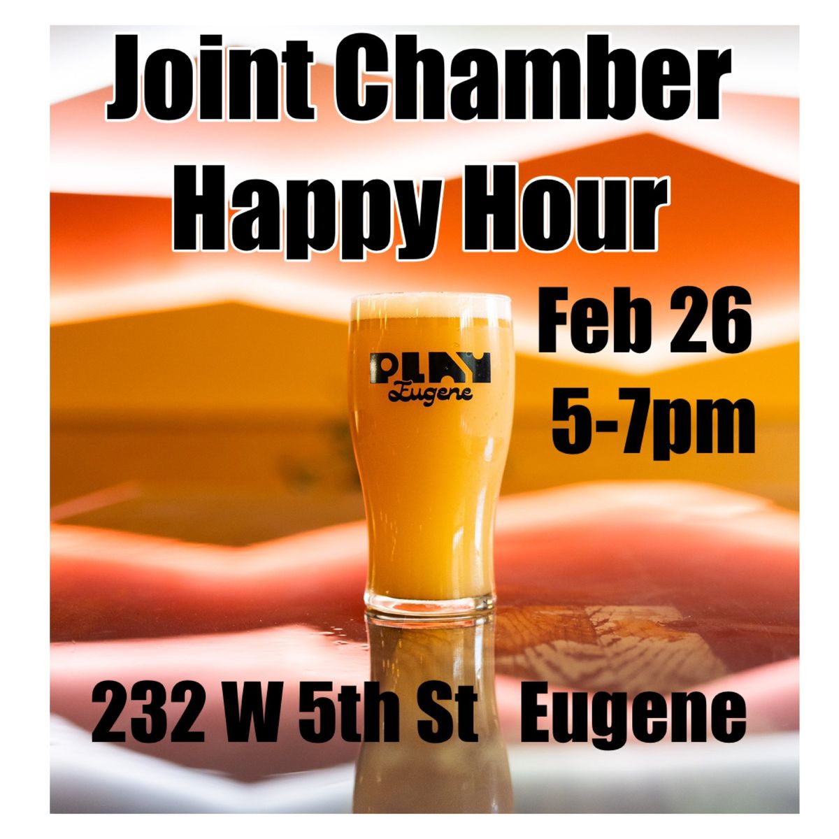 Joint Chamber Happy hour