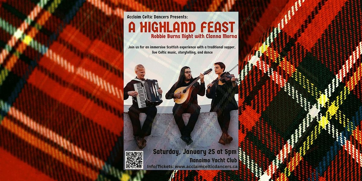 A Highland Feast: Robbie Burns Night with Clanna Morna