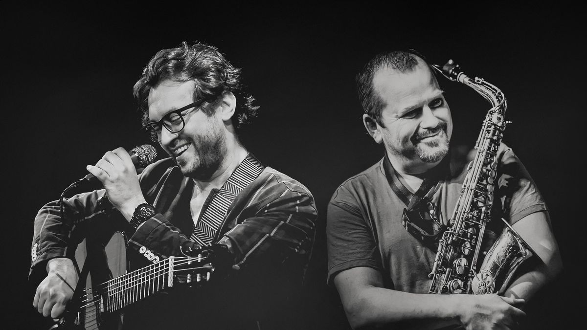 Jo\u00e3o Gilberto and Stang Getz by Mario Bakuna & Roberto Manzin - Live in London\/UK