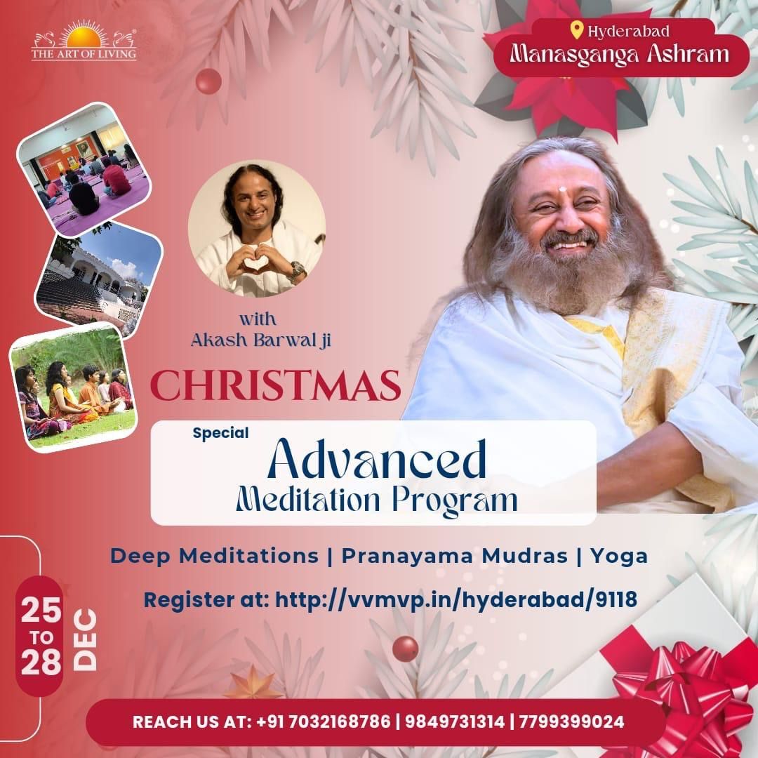 Christmas Special Advanced Meditation Program with Akash Barwal ji