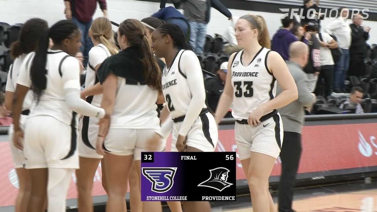 Stonehill Skyhawks at Providence Friars Womens Basketball