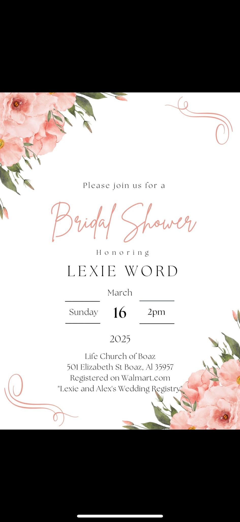 Lexie\u2019s bridal shower 