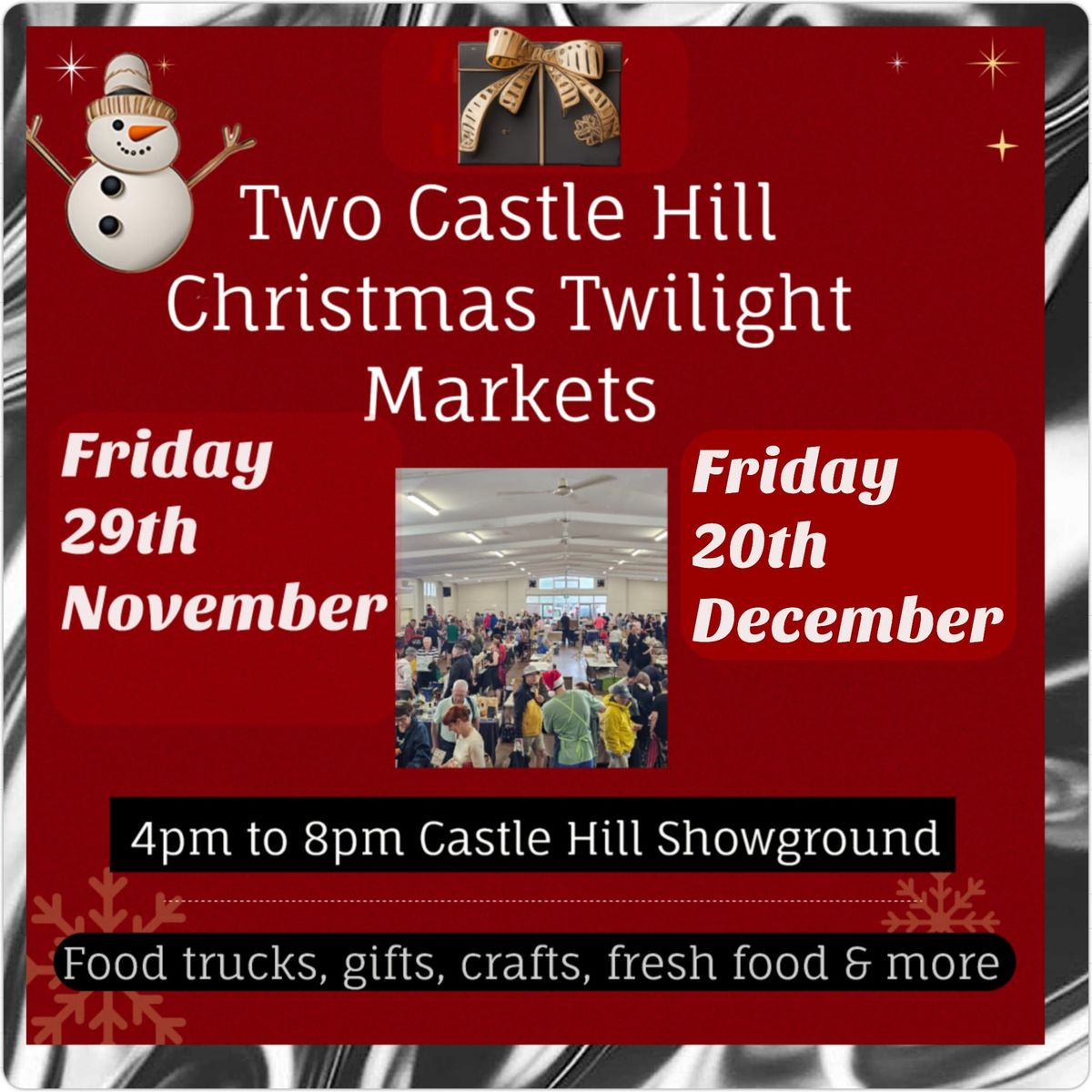 Castle Hill Christmas Twilight Markets 