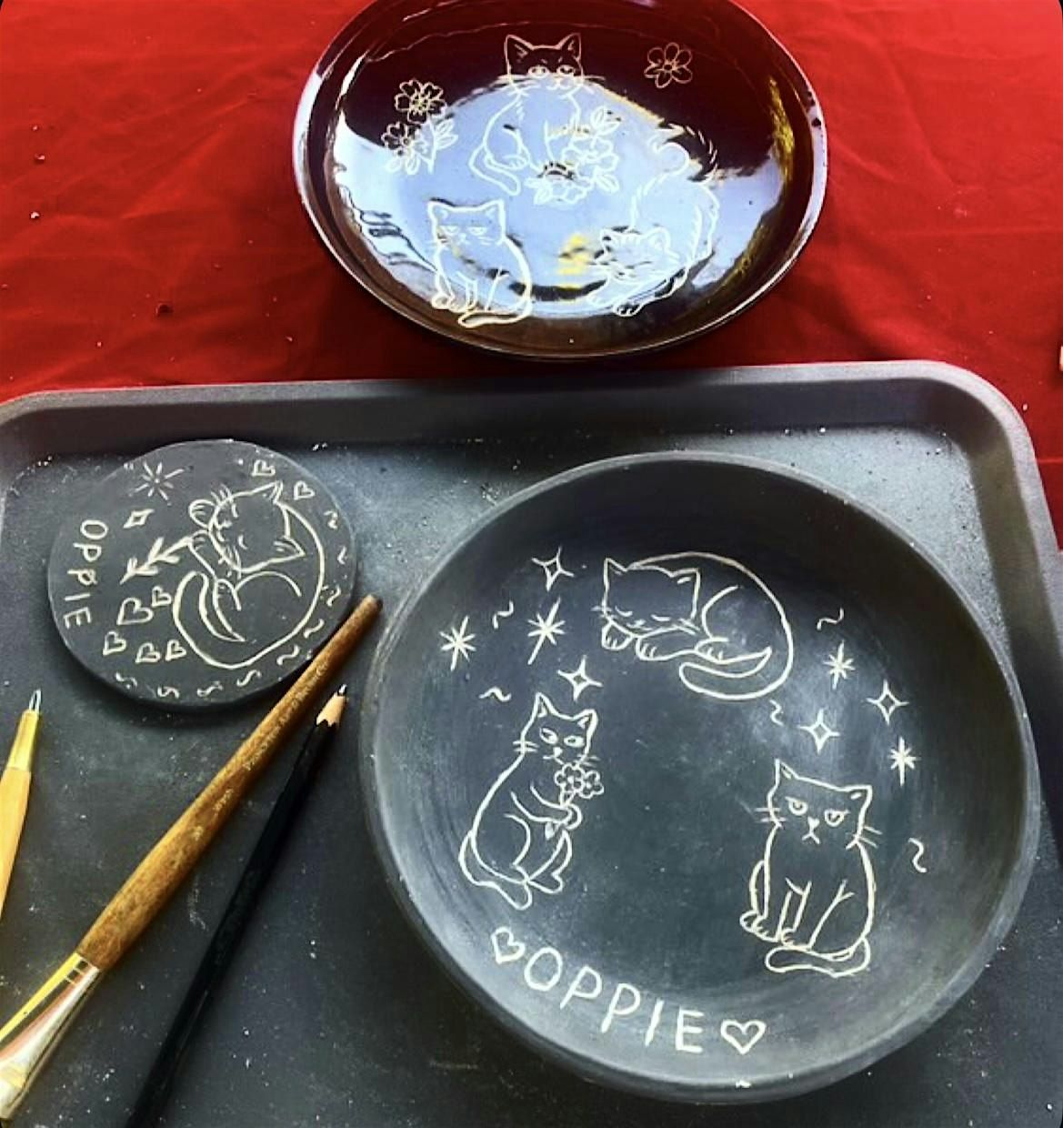 DIY Handmade Pottery  Carving Workshop for Art Lovers in West Los Angeles