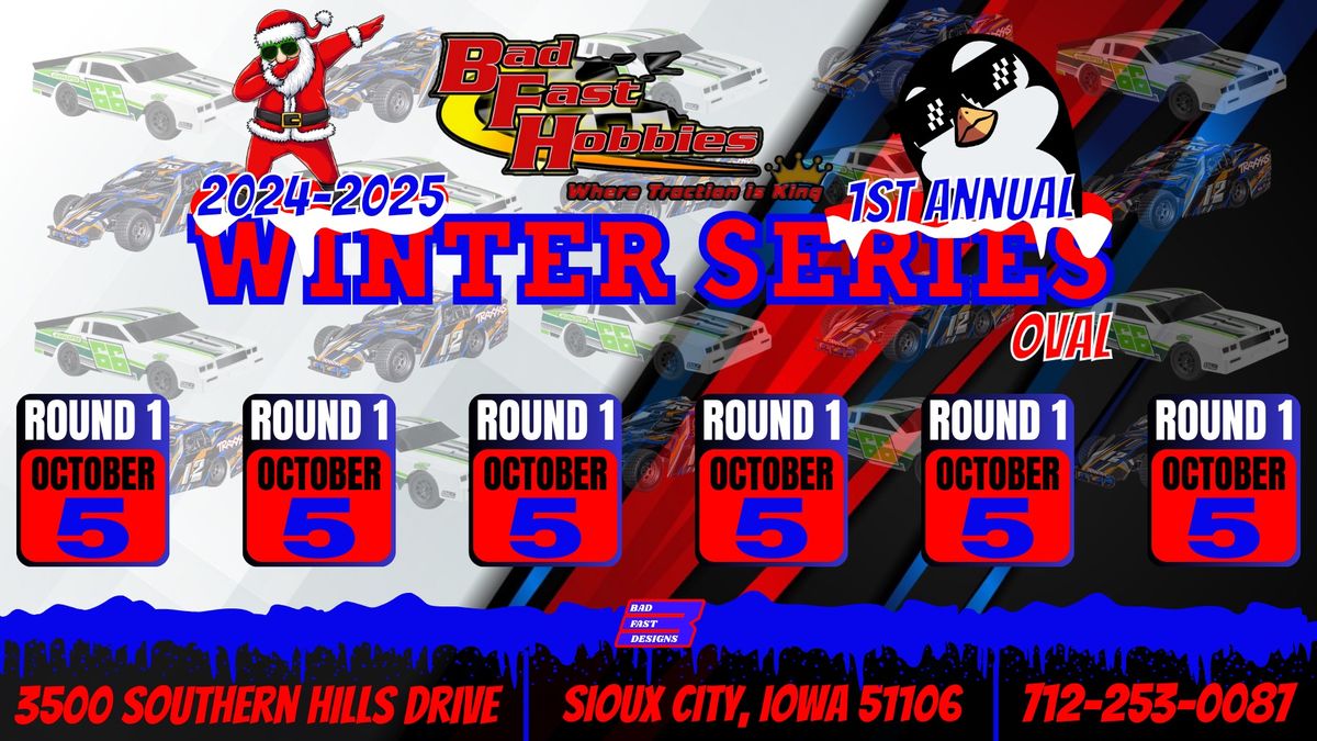 2024-2025 Winter Series Round 1 (oval) 