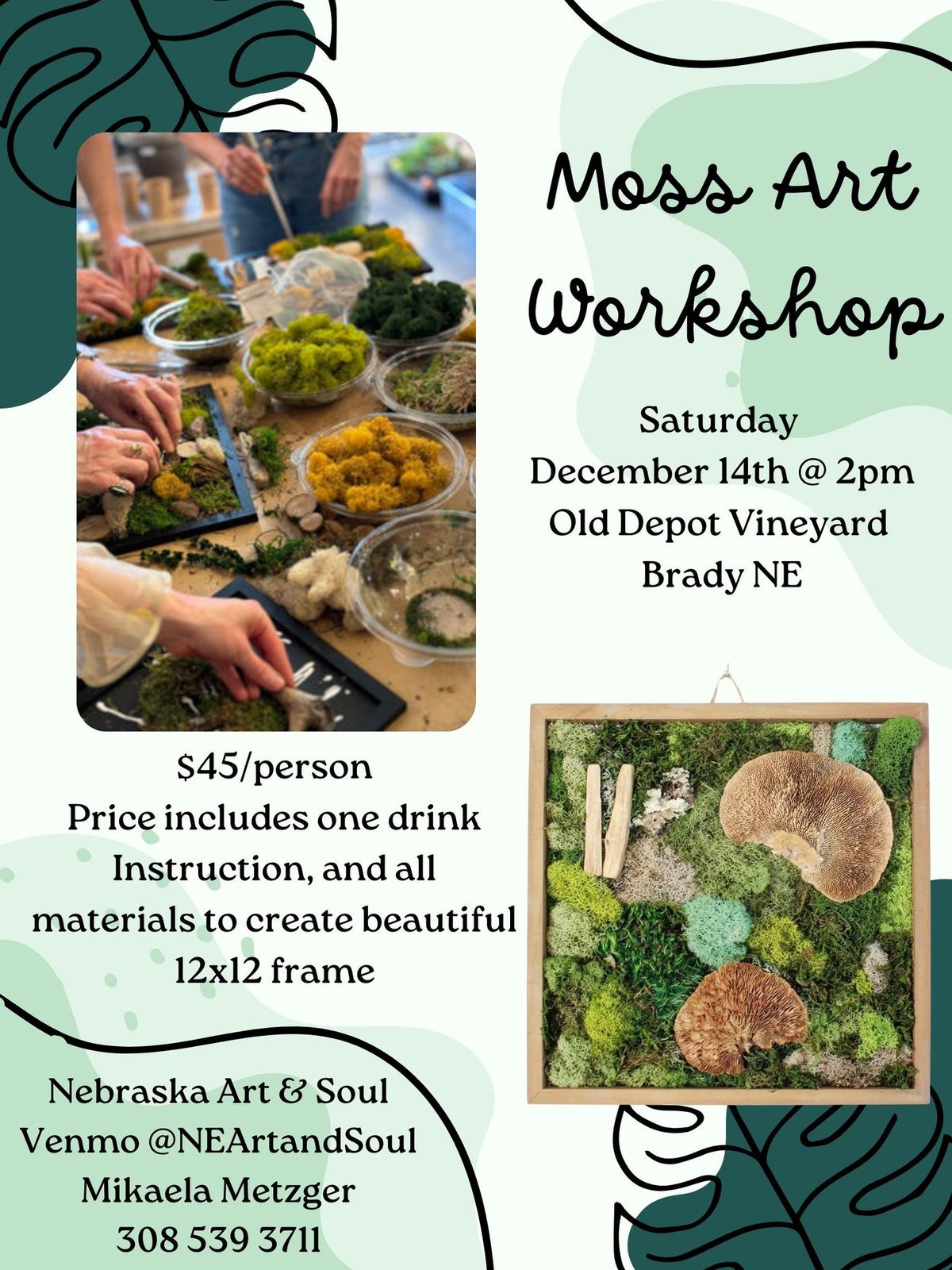 Moss Art Workshop 