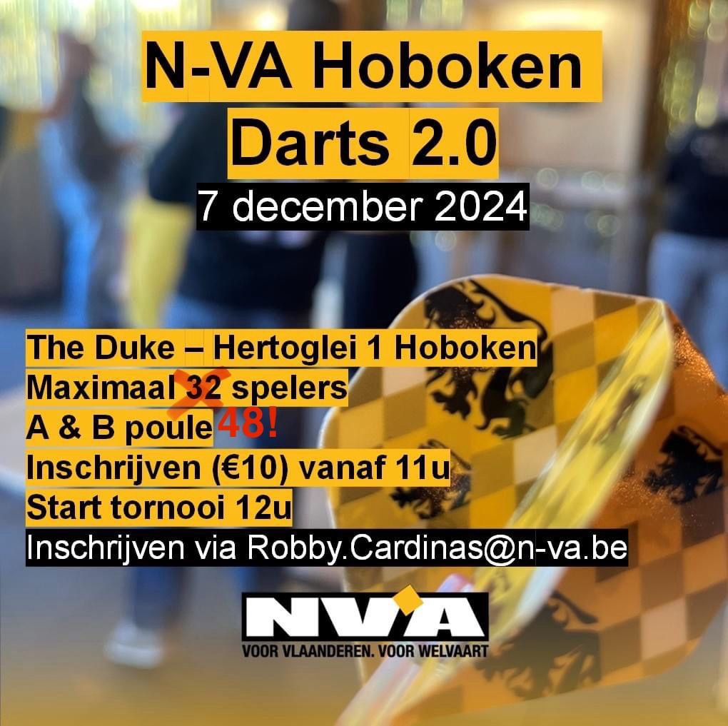 N-VA Hoboken Darts 2.0