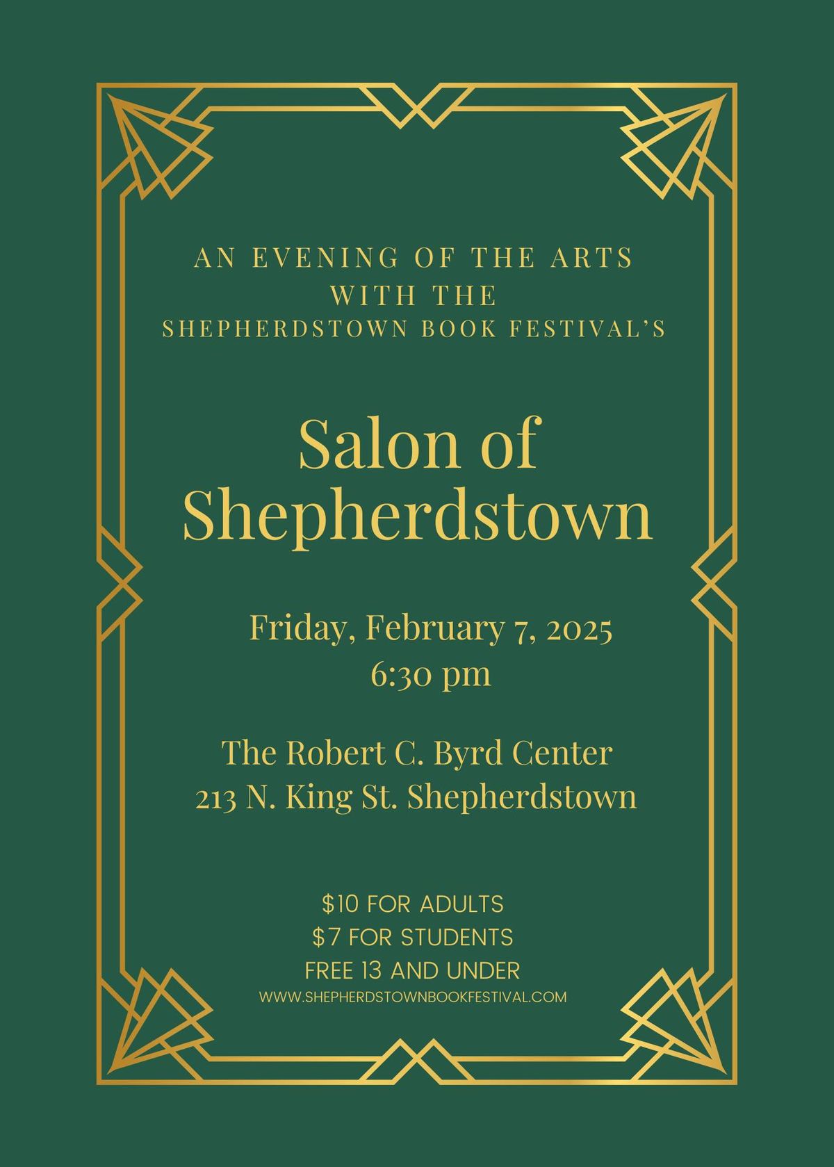 An Evening of the Arts at the Salon of Shepherdstown