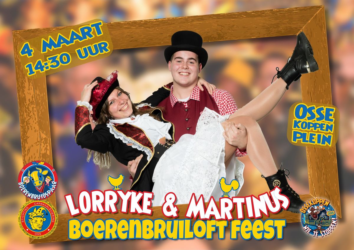 Boerenbruiloft Feest