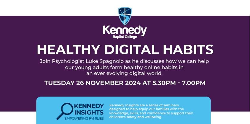 Parent Information Evening: Forming Healthy Digital Habits