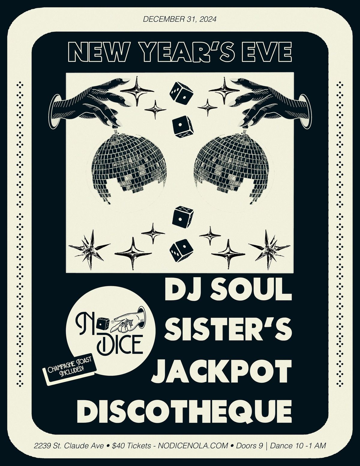 DJ Soul Sister's NYE Jackpot Discotheque