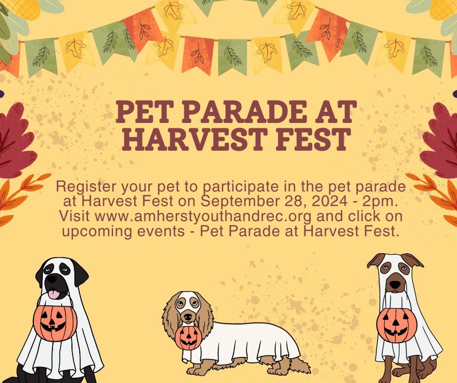 Pet Parade at Harvest Fest - Bassett Park