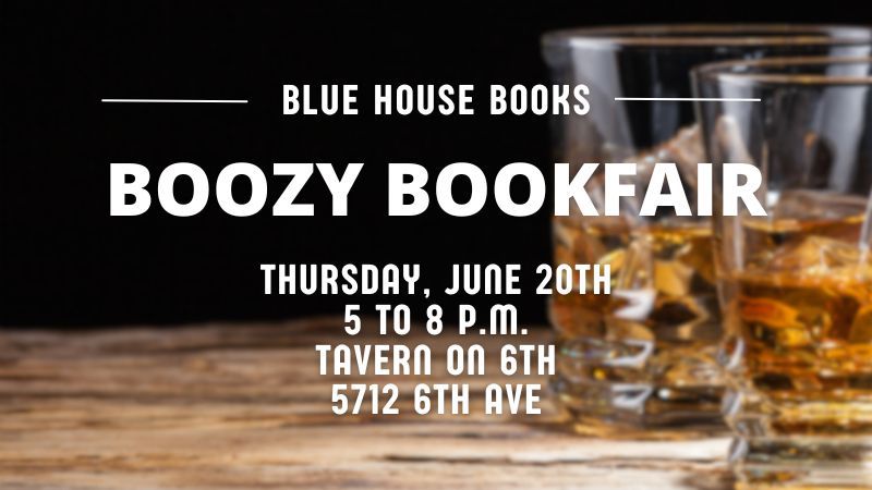 Boozy Bookfair @ Tavern on 6th!