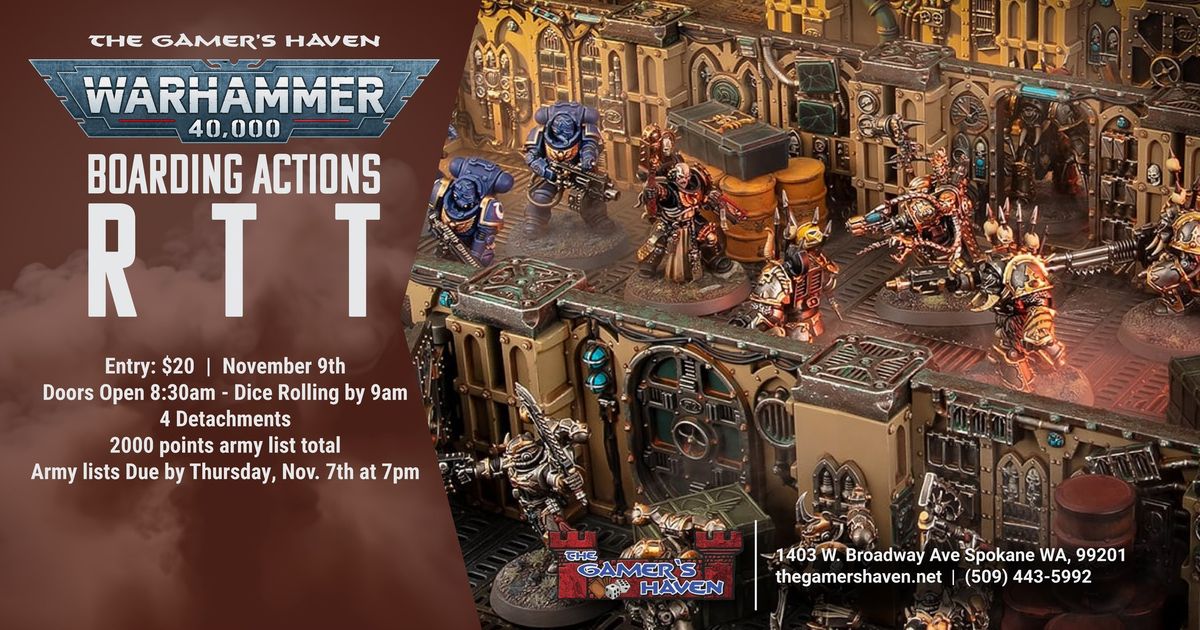 Warhammer 40,000 - Boarding Actions RTT