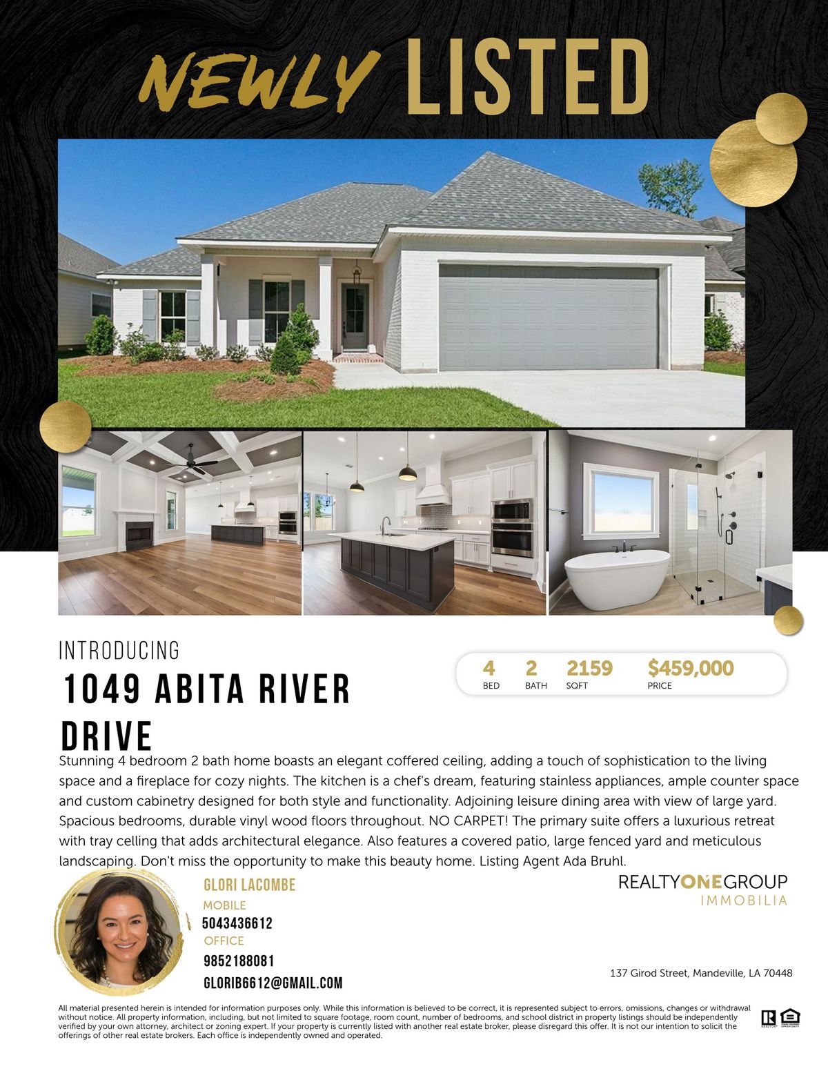 Open House In Abita Ridge Subdivision