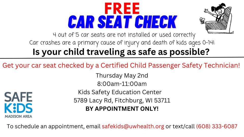 Free Car Seat Check Event 