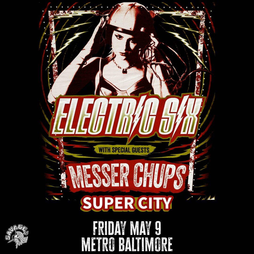 Electric Six w\/ Messer Chups at City Winery - Philadelphia