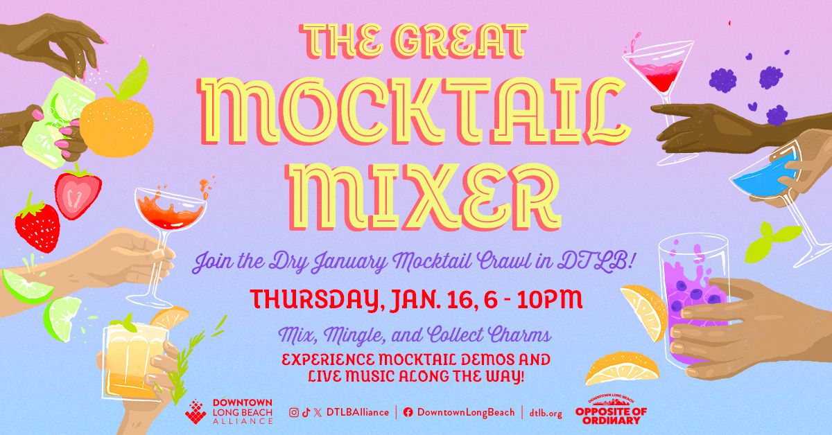 The Great Mocktail Mixer: A Dry January Bar Crawl