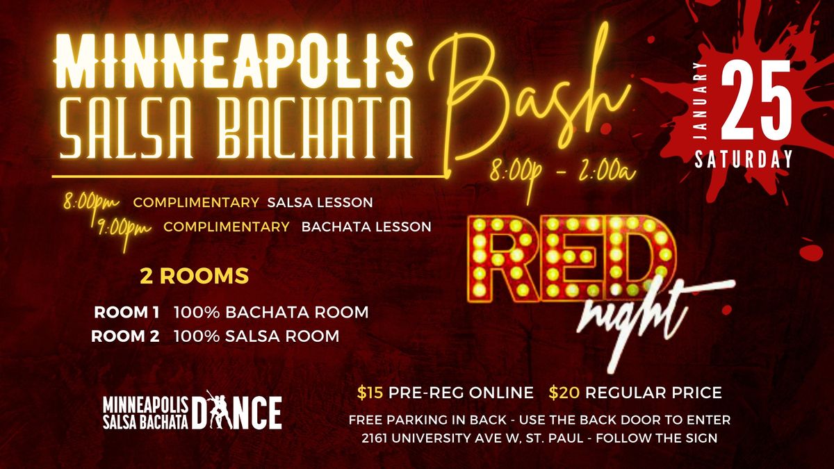 MINNEAPOLIS SALSA BACHATA BASH | RED NIGHT