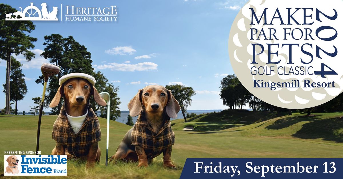 Make Par for Pets Golf Classic